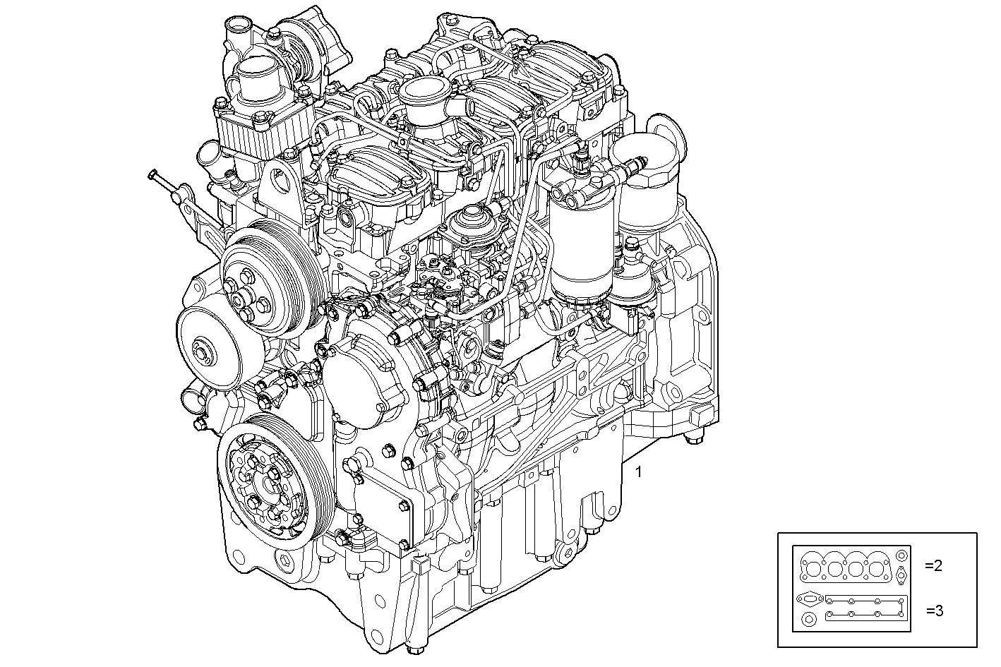 Iveco/FPT COMPLETE ENGINE