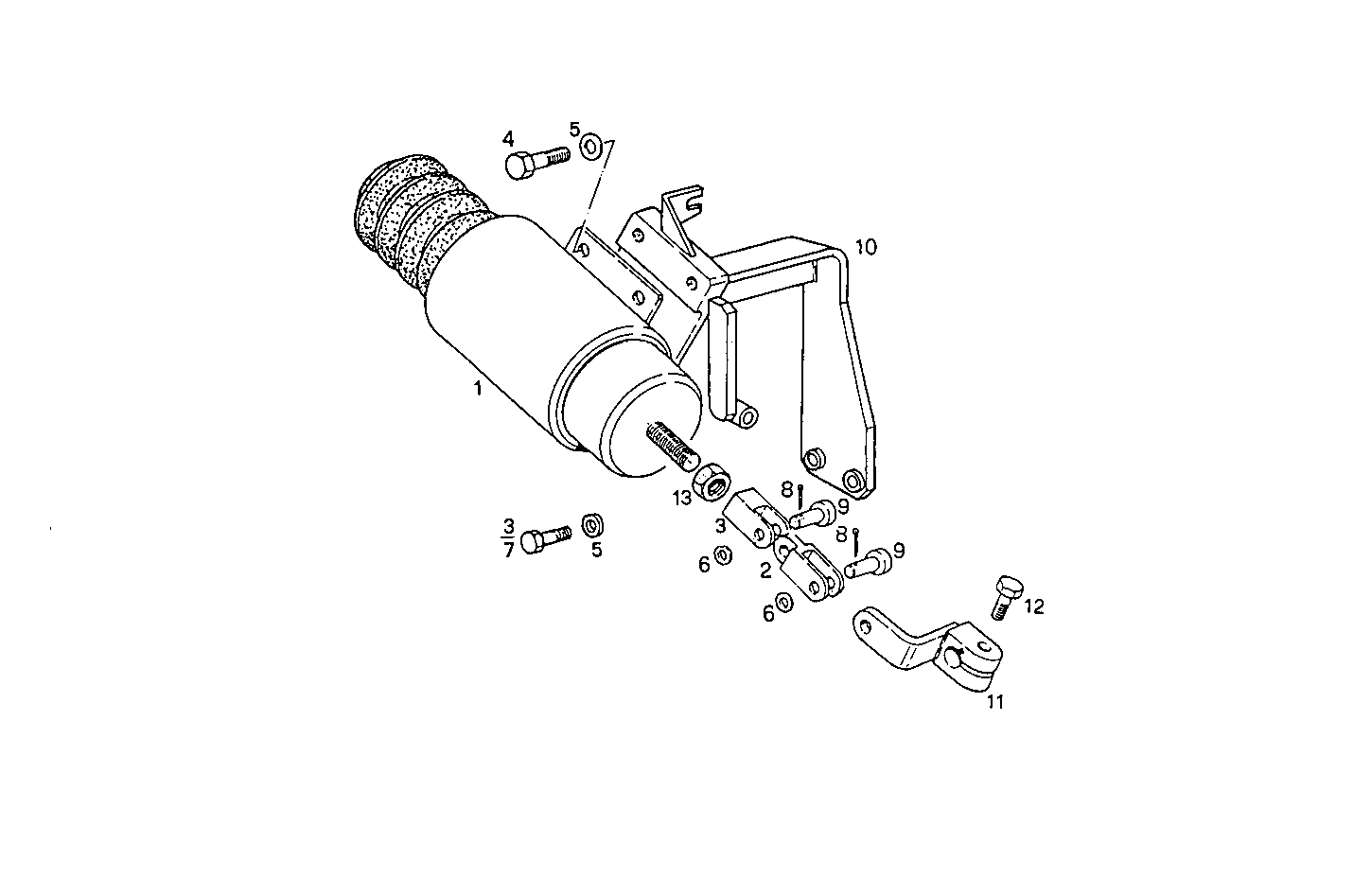 Iveco/FPT STOP SOLENOID - ENERGIZE TO STOP - 24V